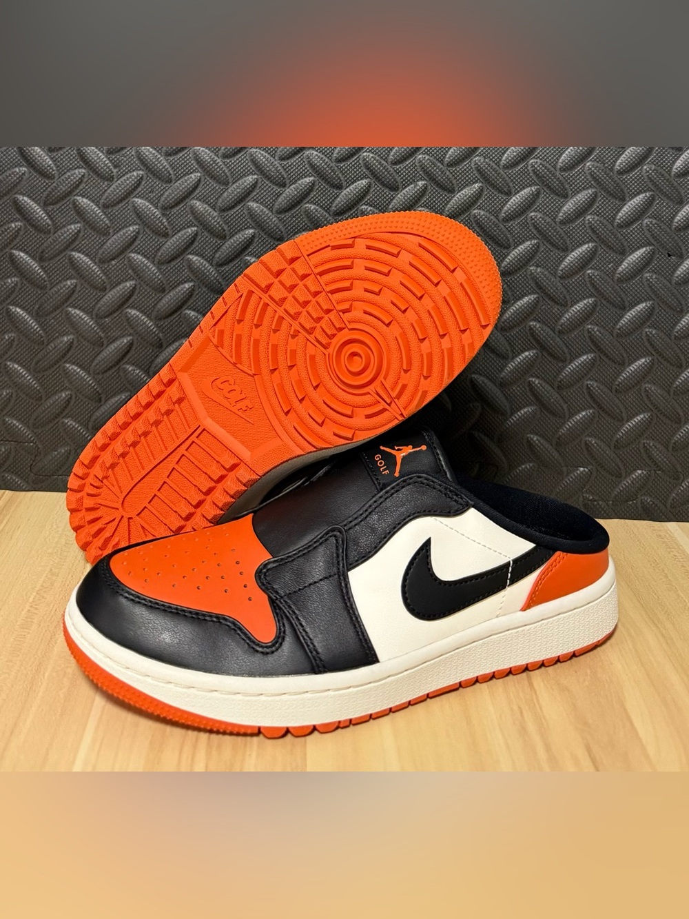 Nike Air Jordan 1 Mule Golf Shattered Backboard FJ1214-800 Mens Size 6 Women 7.5